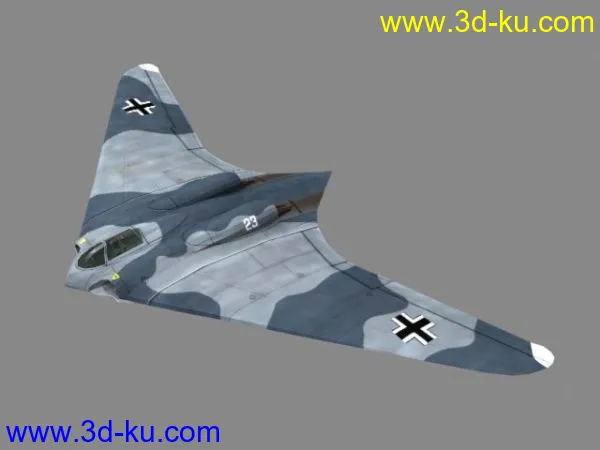 纳粹德国未来战机ho-229模型的图片1