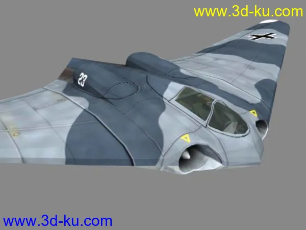 纳粹德国未来战机ho-229模型的图片5
