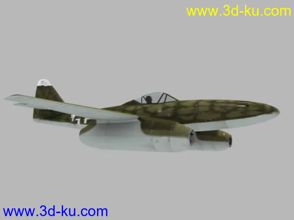 纳粹德国喷气战机me-262模型的图片5