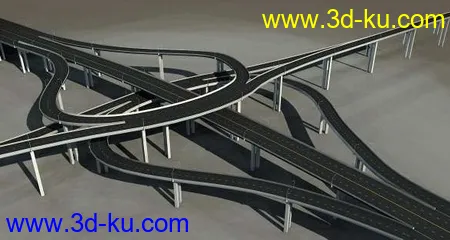 立交桥精模模型的图片1