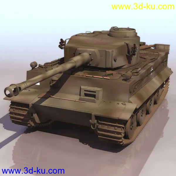 虎式坦克模型的图片1