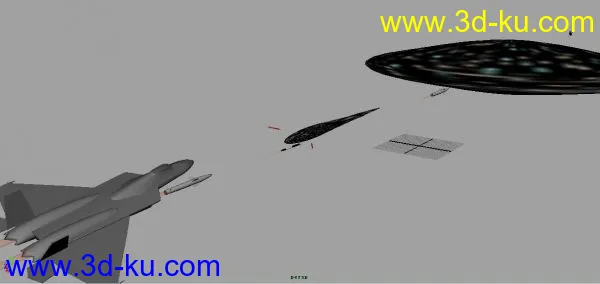 空战 F22 VS UFO模型的图片2