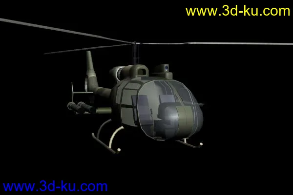 （原创）国产小羚羊（陆航）武装直升机（中模）模型的图片4