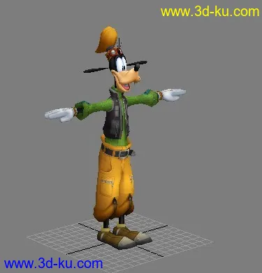 Goofy 迪士尼高飞模型的图片1
