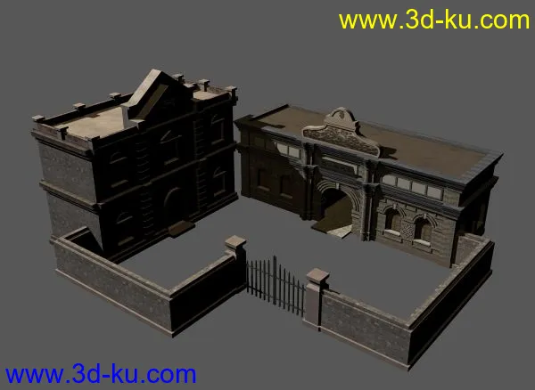 解放初期建筑模型的图片1