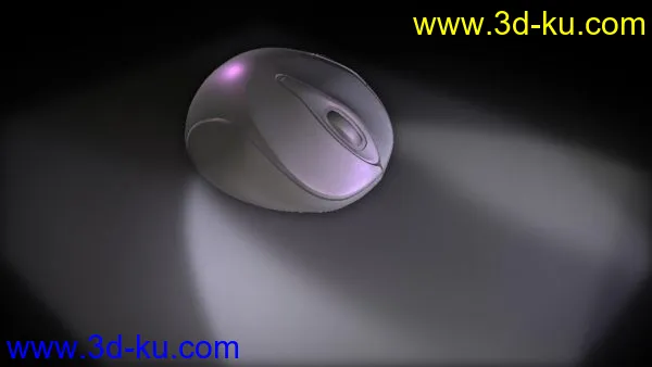 Microsoft Natural Wireless Laser Mouse 7000 高模模型的图片1