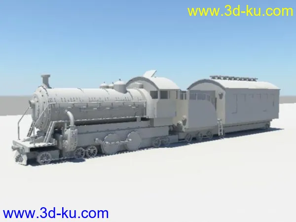 老式火车模型的图片1