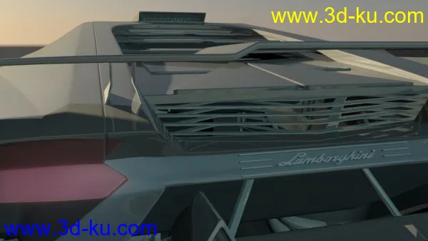 兰博基尼Aventador模型的图片2