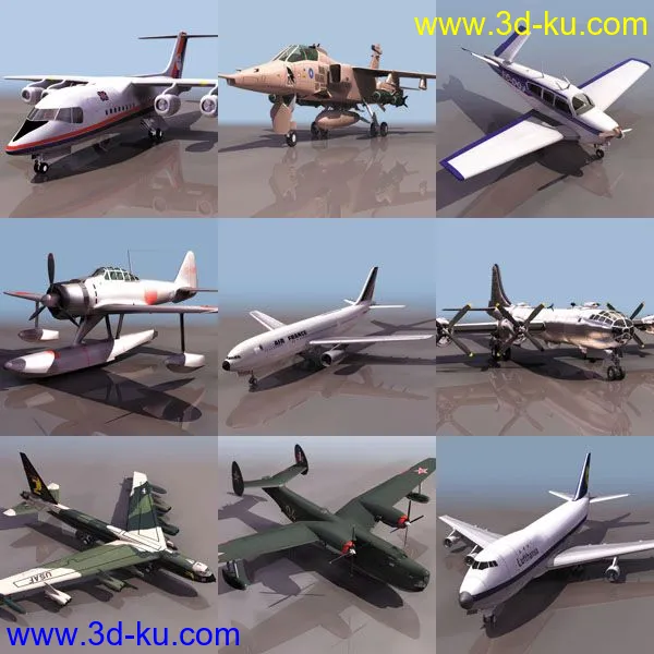 一组飞机模型1的图片1