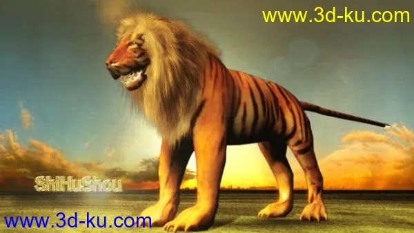 狮虎兽模型的图片1
