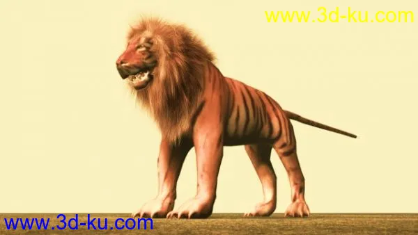 狮虎兽模型的图片2