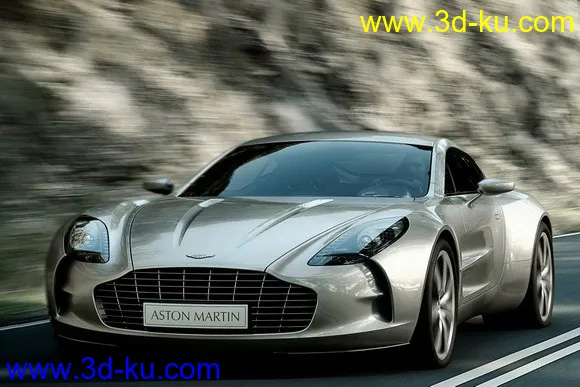Aston Martin one-77 2010模型的图片3