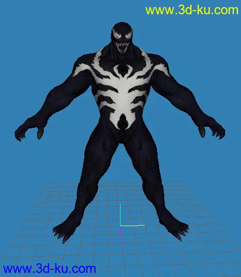 暗黑 蜘蛛侠 Dark Spider-Man模型的图片1