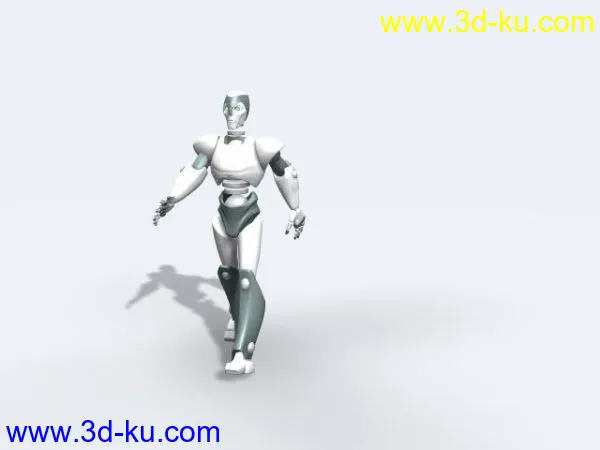 骨骼绑定机器人模型的图片1