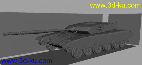中国99式坦克从制作到动画模型的图片4