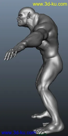 经典动画教程的模型（蒙好皮带骨骼）的图片3