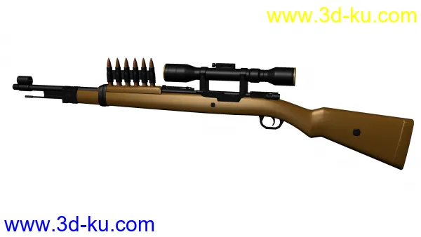 二战的一把狙击枪。！！！！！！！！！！！！模型的图片2
