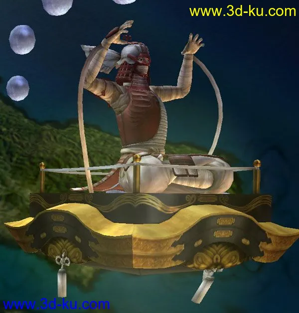 《战国Basara》3D角色模型合集的图片5