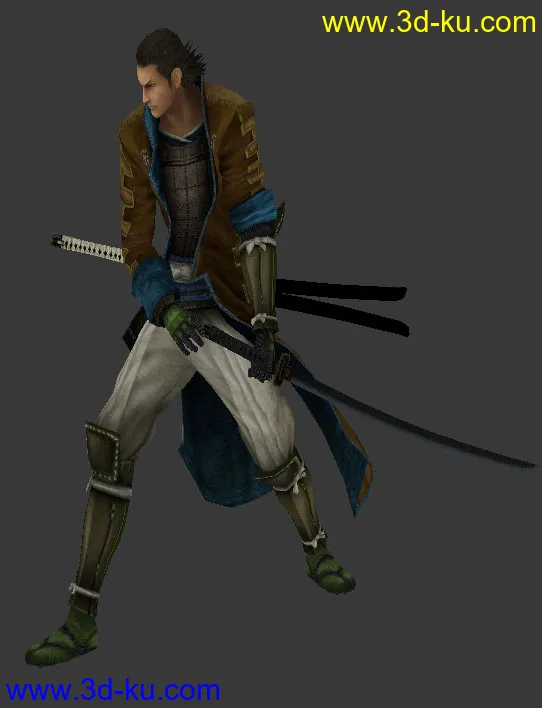 《战国Basara》3D角色模型合集的图片11