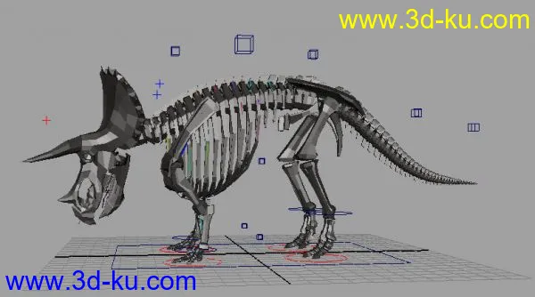 恐龙骨架2模型的图片1