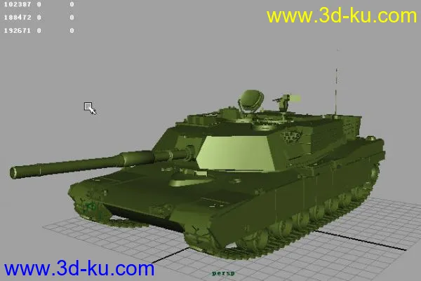现代主战坦克模型的图片1