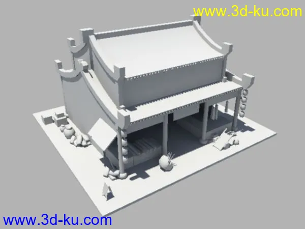 古代建筑模型的图片1