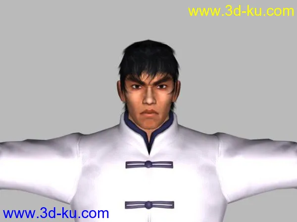 [XBOX360]铁拳6-传说之龙-马歇尔·洛[3ds max 2010+OBJ]模型的图片1