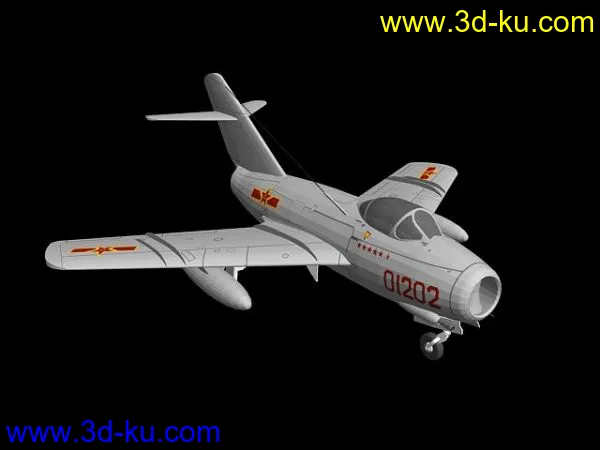 中国空军超细模J5战机模型的图片1