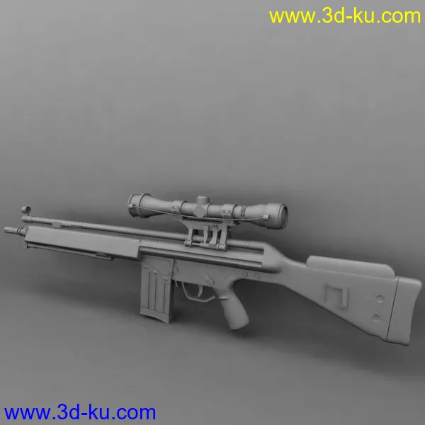 G3狙击步枪成品模型的图片1