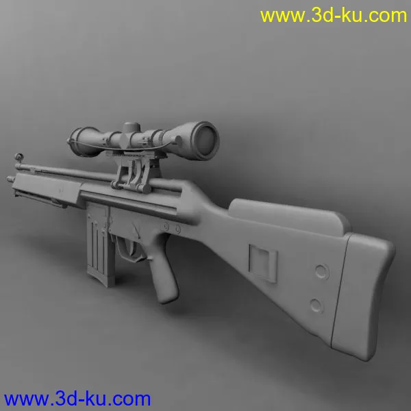 G3狙击步枪成品模型的图片2