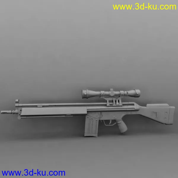 G3狙击步枪成品模型的图片4