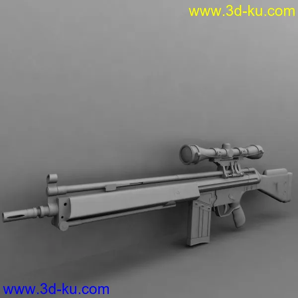 G3狙击步枪成品模型的图片5