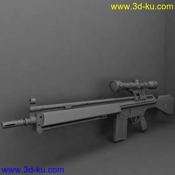 G3狙击步枪成品模型的图片6