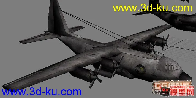 《战地１９４２》AC-130空中堡垒模型的图片1