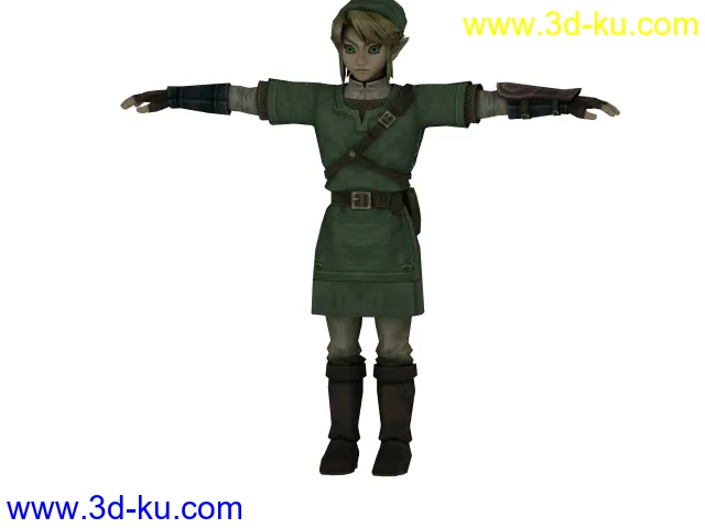 塞尔达传说 黃昏公主 Link (Zelda)模型的图片1