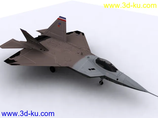 F-22精模 带贴图模型的图片1