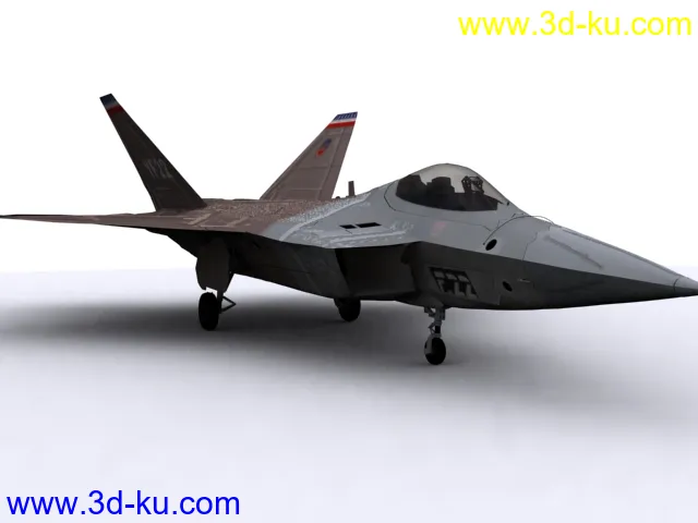 F-22精模 带贴图模型的图片2