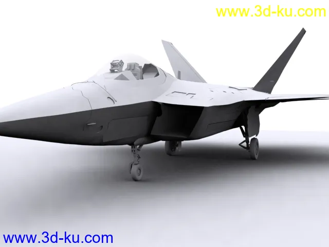 F-22精模 带贴图模型的图片3
