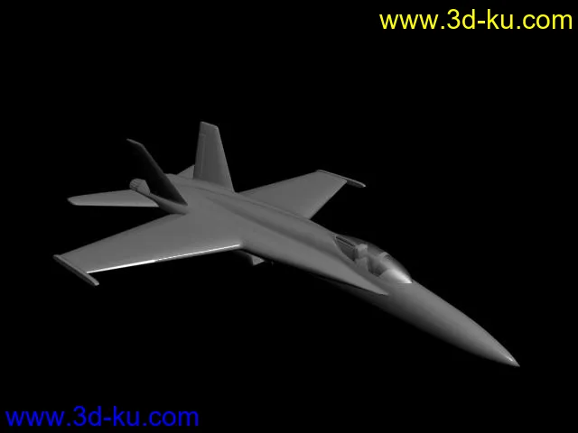底模F18 SU47模型的图片1