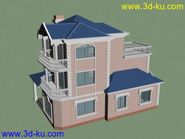 6种别墅洋房模型的图片4