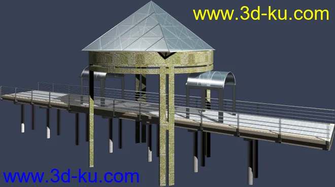 室外建筑模型----------桥的图片27