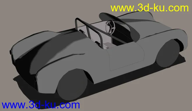 James Dean & 保时捷 - 3ds模型的图片2