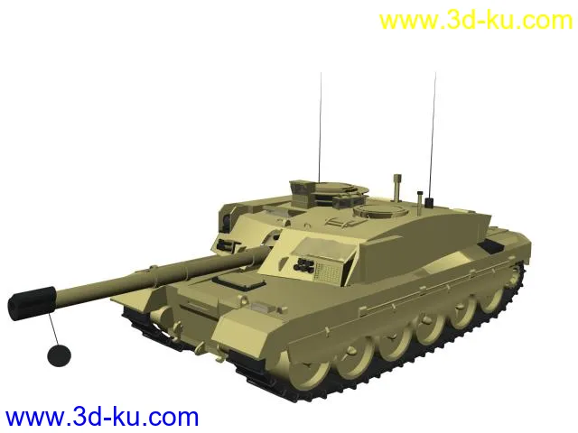 英国的挑战者2坦克模型的图片2
