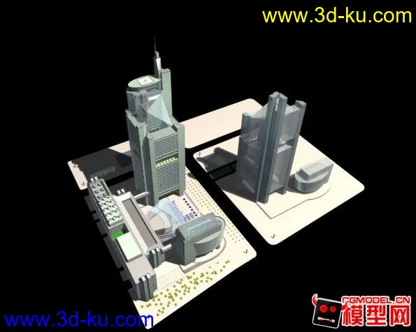 北京电视台模型的图片1
