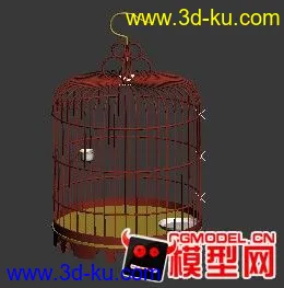 鸟笼,抱龙柱,中国结模型的图片1