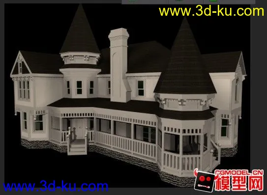 一栋别墅模型的图片1