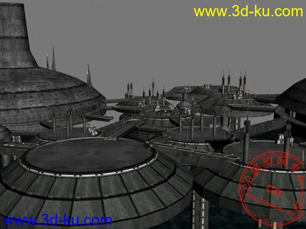 [首发] 星球大战-卡米诺行星-提波卡城模型的图片1