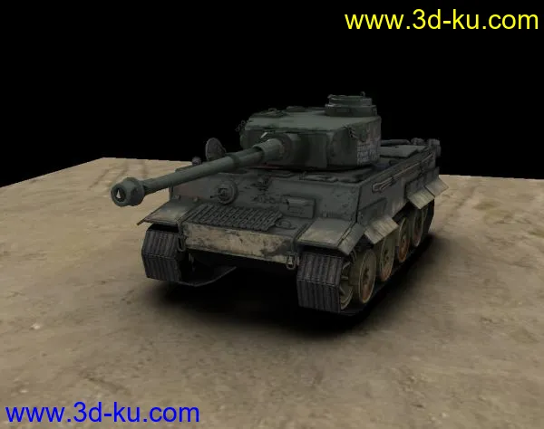 终极坦克车模型，军事爱好者必备，带贴图的图片1