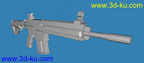 HK417个人修改模型的图片2
