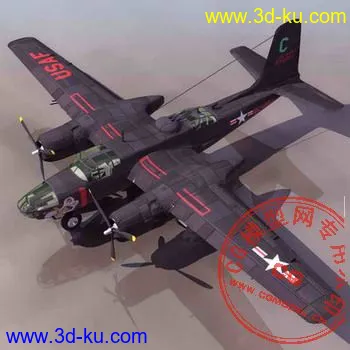 3D飞机模型-战斗机47套-018的图片1